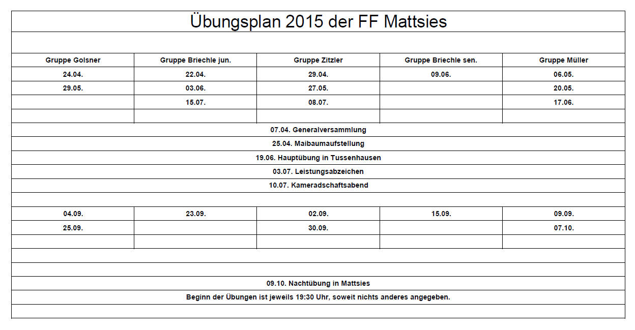 bungsplan 2015
